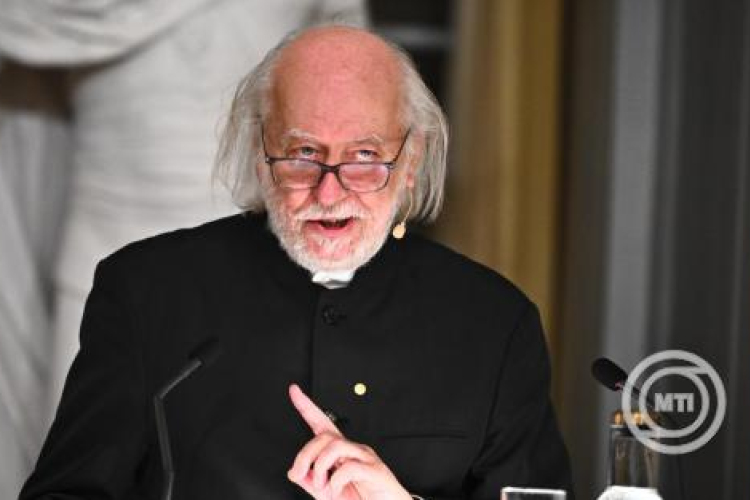 Krasznahorkai László lázadásról, emberi méltóságról, angyalokról, reményről beszélt Stockholmban