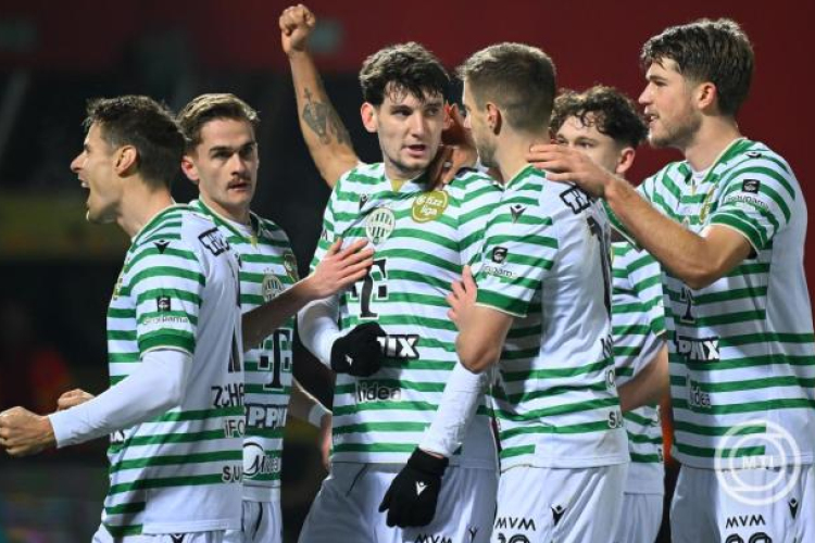 Labdarúgó NB I - Nyert a Ferencváros Kisvárdán, ezzel az élre állt